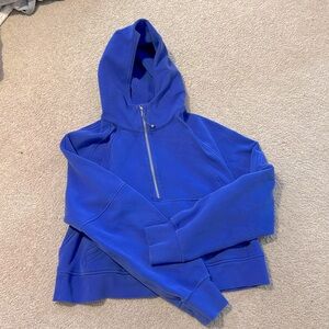 Lululemon Scuba Half Zip Hoodie Purple